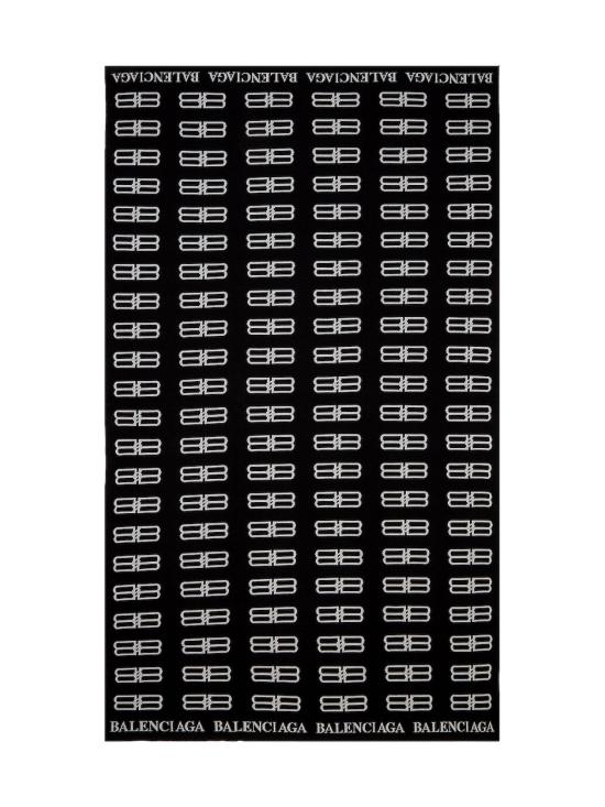 25FW 발렌시아가 머플러/스카프 7192294C6B81077 BLACK