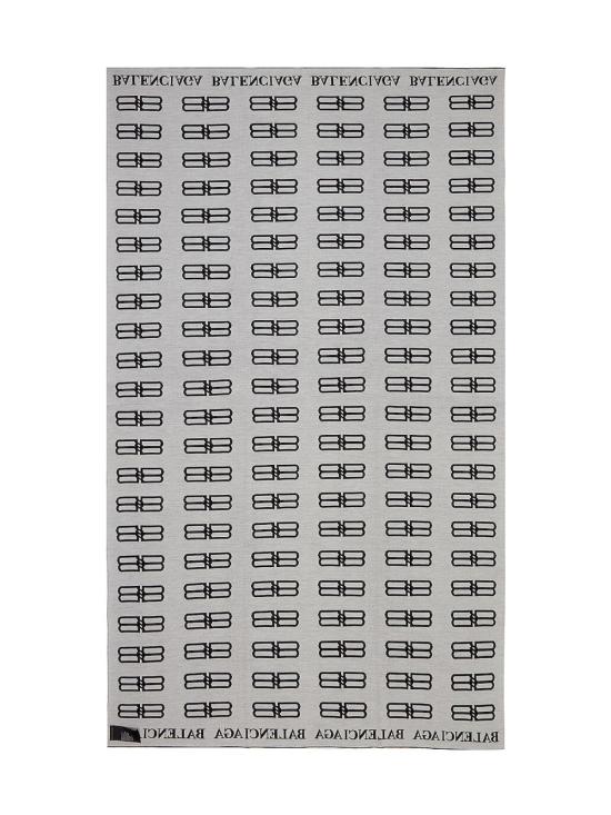 25FW 발렌시아가 머플러/스카프 7192294C6B81077 BLACK - BALENCIAGA