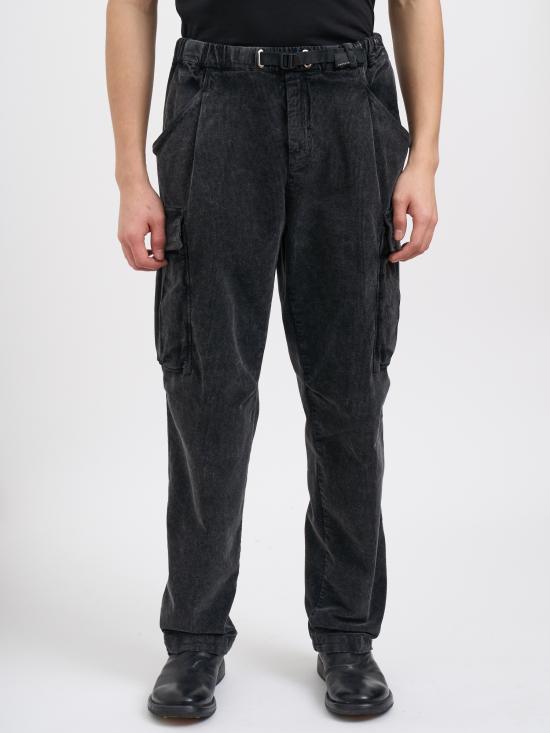 25FW 화이트샌드 스트레이트 팬츠 M25WSU69314DT999 BLACK