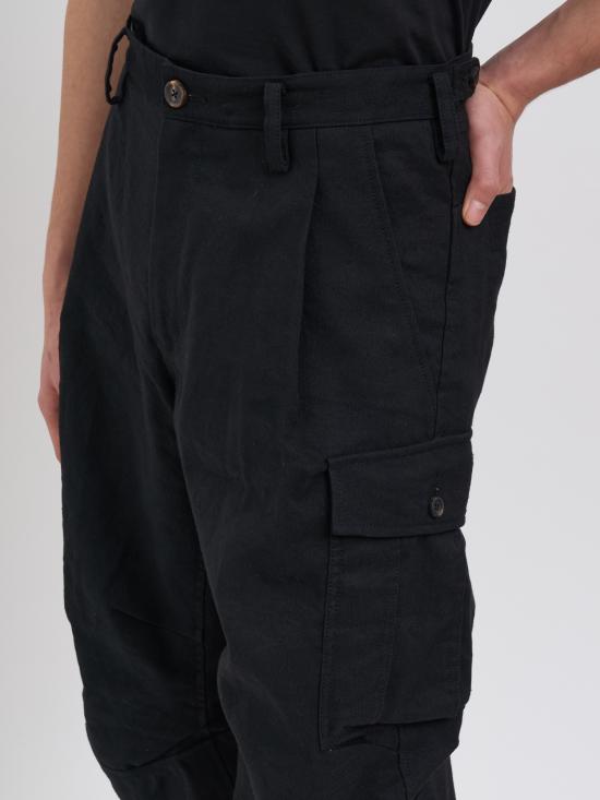 25FW 지기 첸 스트레이트 팬츠 M0M253055604 BLACK - ZIGGY CHEN