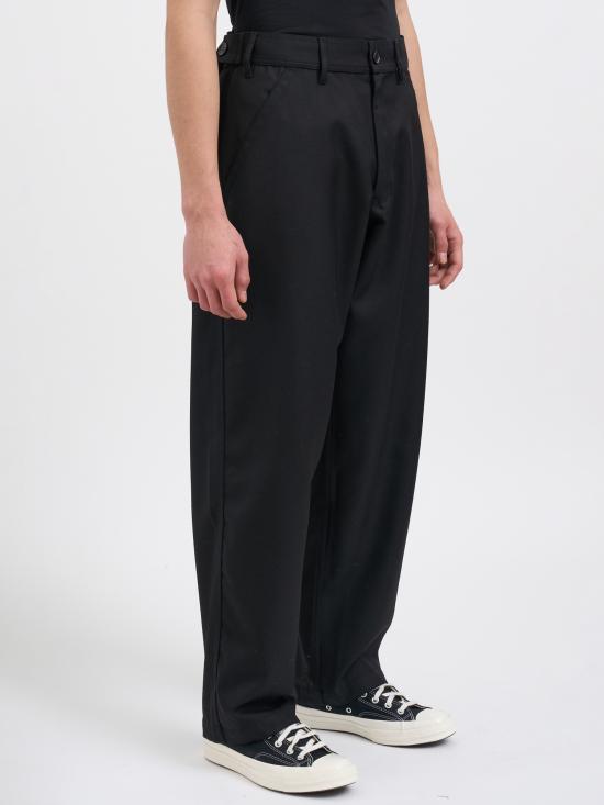 25FW 꼼데가르송 스트레이트 팬츠 MFPP004BLACK - COMME DES GARCONS