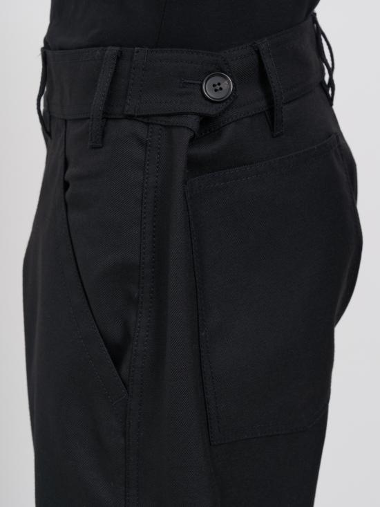 25FW 꼼데가르송 스트레이트 팬츠 MFPP004BLACK - COMME DES GARCONS