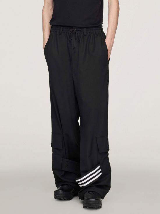 25FW 와이쓰리 스트레이트 팬츠 MJX7297 BLACK - Y-3