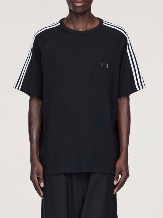 25FW 와이쓰리 반팔 티셔츠 MJW7352 BLACK