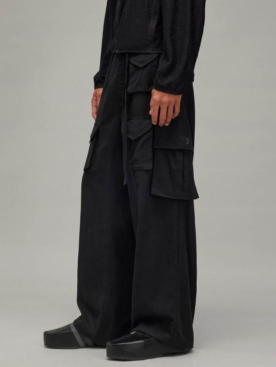 25FW 와이쓰리 스트레이트 팬츠 MIW7453 BLACK - Y-3