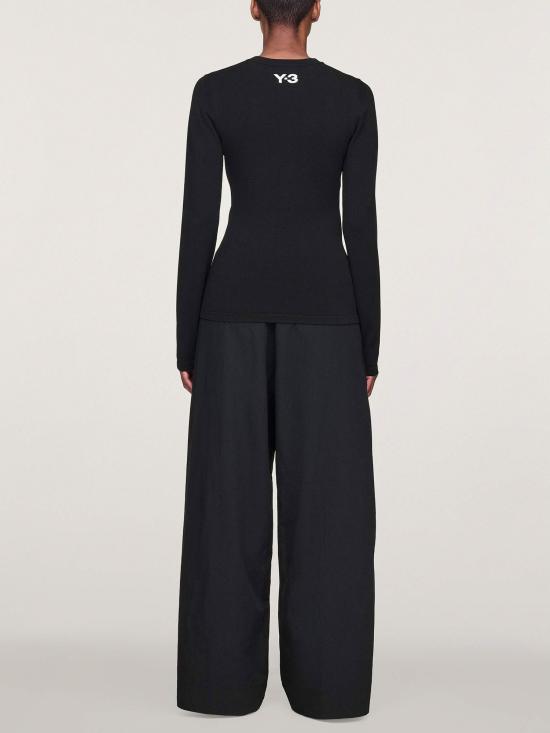 25FW 와이쓰리 스트레이트 팬츠 MKC8369 BLACK - Y-3