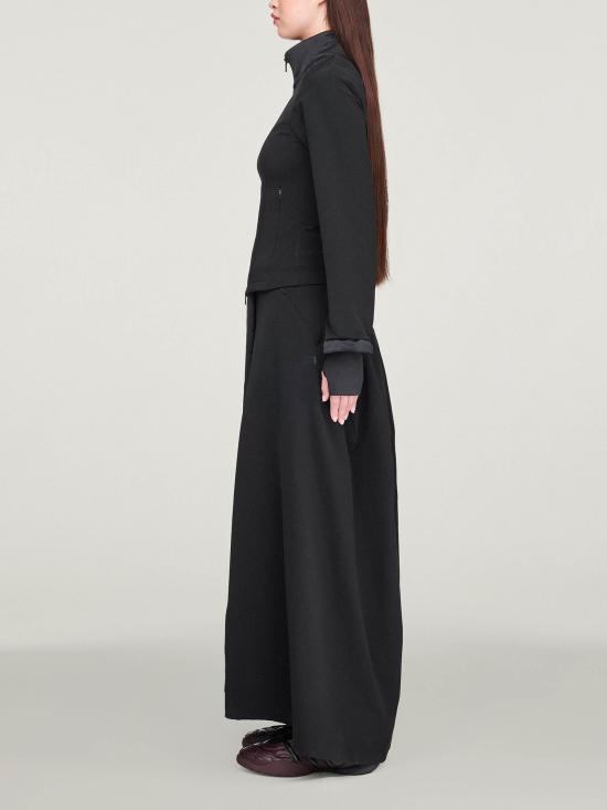 25FW 와이쓰리 롱 스커트 MJX2293 BLACK - Y-3