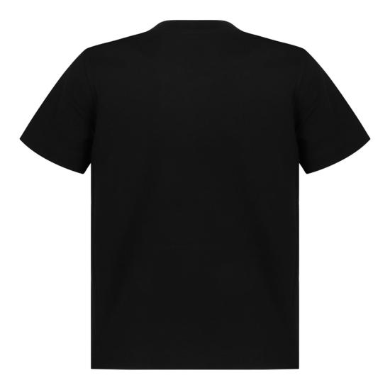 25FW 몽클레어 자수 하트 로고 코튼 티셔츠  8C0000989AJS998 BLACK - MONCLER