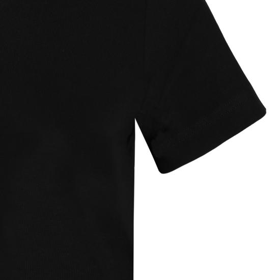 25FW 몽클레어 자수 하트 로고 코튼 티셔츠  8C0000989AJS998 BLACK - MONCLER