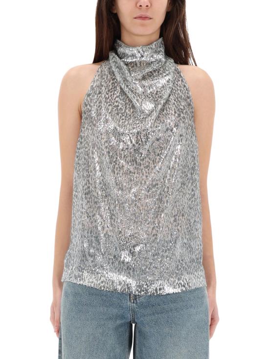 26SS 스텔라 맥카트니 반팔 티셔츠 6T0270 3HJ3038000 SILVER