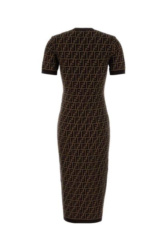 26SS 펜디 미디 원피스 FZDD54ASJT F0GGE PRINTED - FENDI