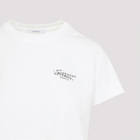 26SS 지방시 반팔 티셔츠 BW70FJP7A7 100 WHITE - GIVENCHY