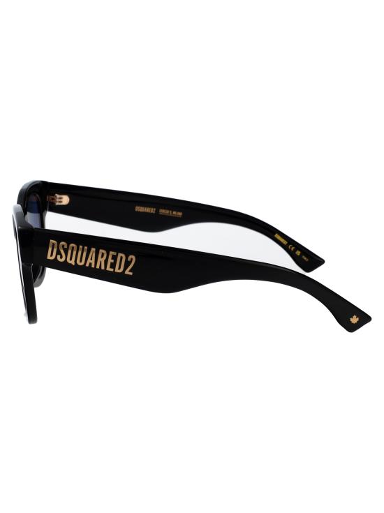 25FW 디스퀘어드2 선글라스 D2 0180S 807 BLACK - DSQUARED2