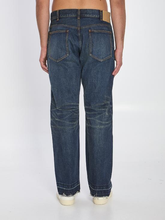 25FW 셀린느 스트레이트 팬츠 2N785787DGBV3 Denim - CELINE