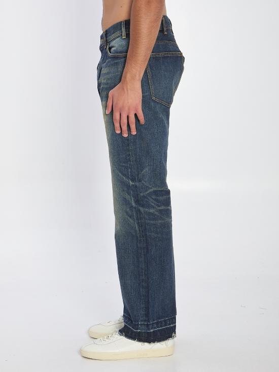 25FW 셀린느 스트레이트 팬츠 2N785787DGBV3 Denim - CELINE