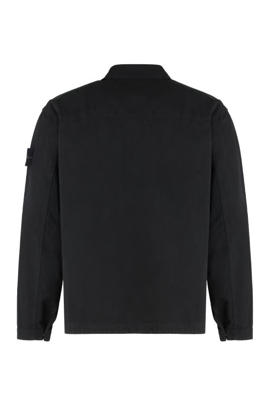 25FW 스톤 아일랜드 긴팔 셔츠 S151200009S0211V0029 black - STONE ISLAND