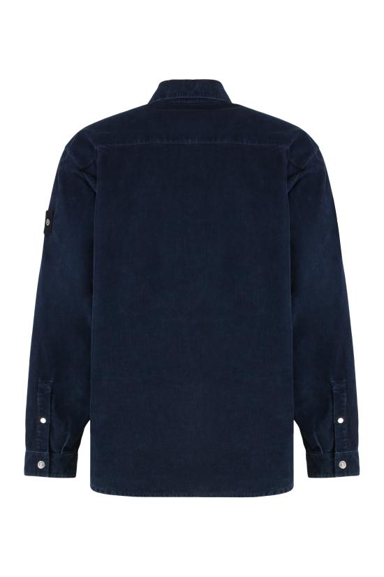 25FW 스톤 아일랜드 긴팔 셔츠 S151100008S0J10V0021 blue - STONE ISLAND