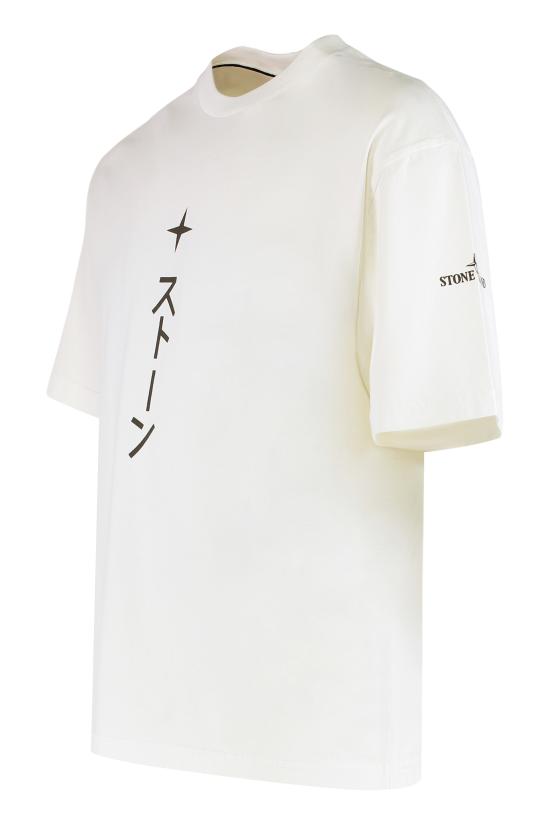 25FW 스톤 아일랜드 반팔 티셔츠 S152100021S0236V0001 White - STONE ISLAND