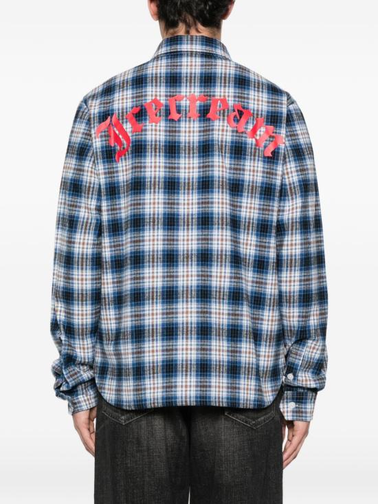 26SS 빌리어네어보이즈클럽 긴팔 셔츠 IC25413BLUECHECK - BILLIONAIRE BOYS CLUB