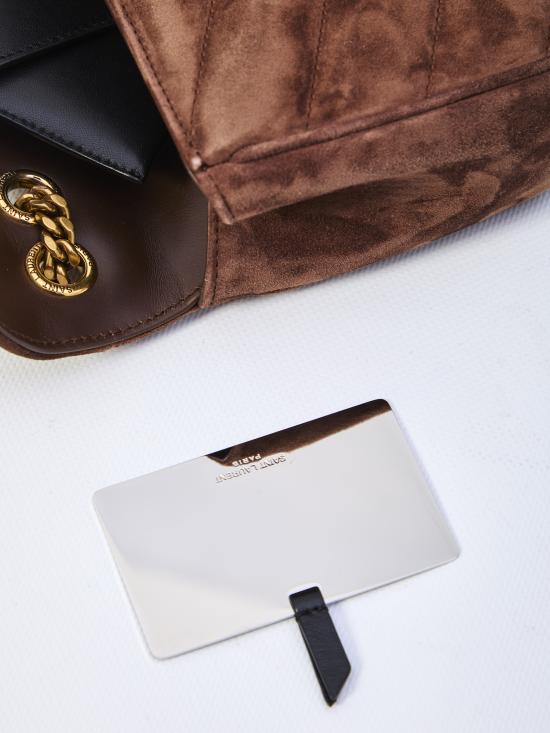 25FW 생로랑 숄더백 801437AAEY6 2358 BROWN - SAINT LAURENT