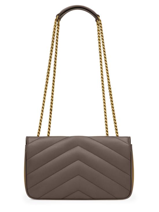 25FW 생로랑 루루 마틀라세 램스킨 스몰 숄더백 801437AAEAX 1997 GREY - SAINT LAURENT