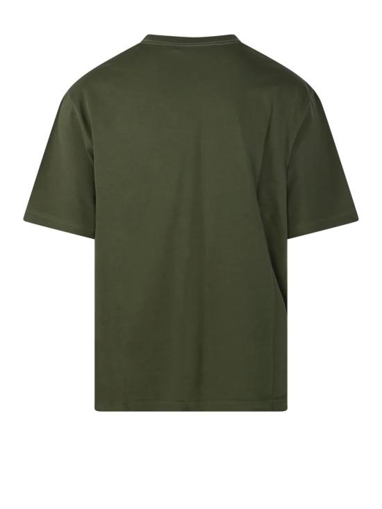 25FW 구찌 코튼 저지 티셔츠 798115XJHDG 3450 GREEN - GUCCI