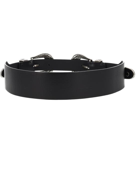 26SS 골든구스 레귤러 벨트 GWA00647 A00013390100 BLACK - GOLDEN GOOSE