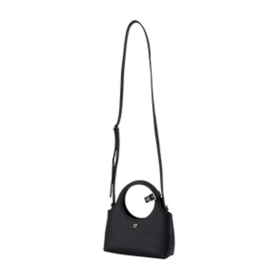 25FW 쿠레쥬 토트백 125GSA163CR0065 9999 BLACK - COURREGES