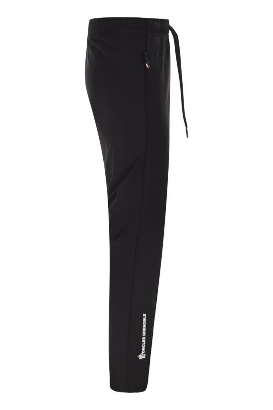 25FW 몽클레어 스트레이트 팬츠 K20978H0000589ALV 999 BLACK - MONCLER