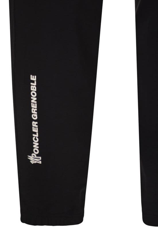 25FW 몽클레어 스트레이트 팬츠 K20978H0000589ALV 999 BLACK - MONCLER