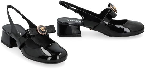 25SS 베르사체 힐/펌프스 1018457D2VE1B00V black - VERSACE