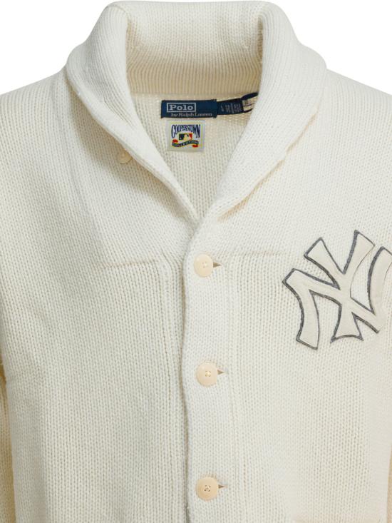 25FW 폴로 랄프로렌 스웨터 710982821001ANDOVERCREAMCOMBO WHITE - POLO RALPH LAUREN