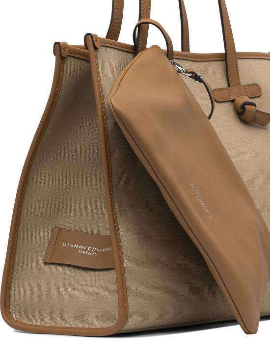 26SS 지아니 끼아리니 토트백 BS6850COMMCNVSEMARCELLA13932CORDACUOIOCARAMEL BROWN - GIANNI CHIARINI