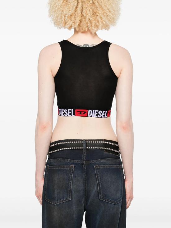 25FW 디젤 반팔 티셔츠 A176380NJAP9XX BLACK - DIESEL