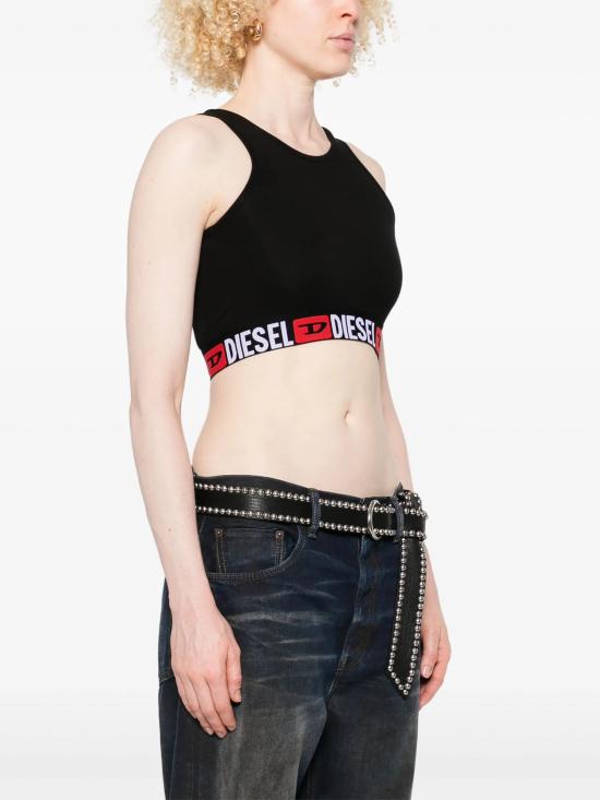 25FW 디젤 반팔 티셔츠 A176380NJAP9XX BLACK - DIESEL