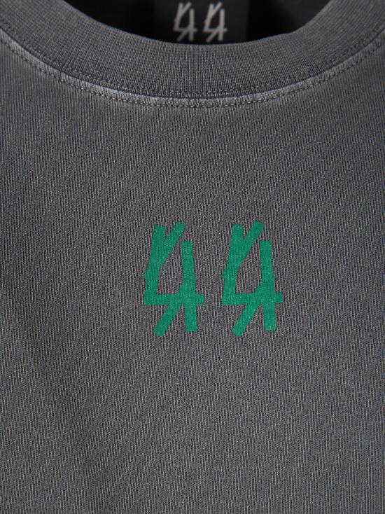 25FW 44레이블 반팔 티셔츠 B0030556 FA673 P679 GRIGIO - 44 LABEL
