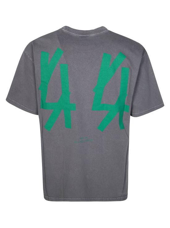 25FW 44레이블 반팔 티셔츠 B0030556 FA673 P679 GRIGIO - 44 LABEL