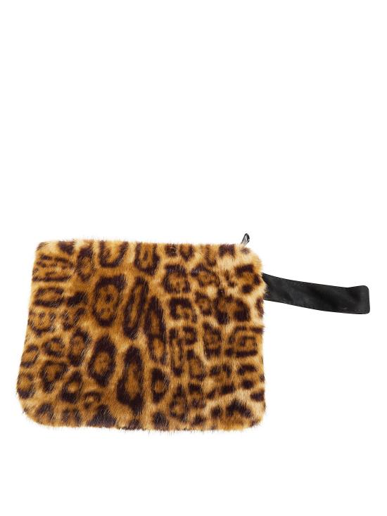 25FW [키즈] 세인트바쓰 크로스백 PARE004 00241I LEOPARD 11 EMB MARRONE - MC2 SAINT BARTH