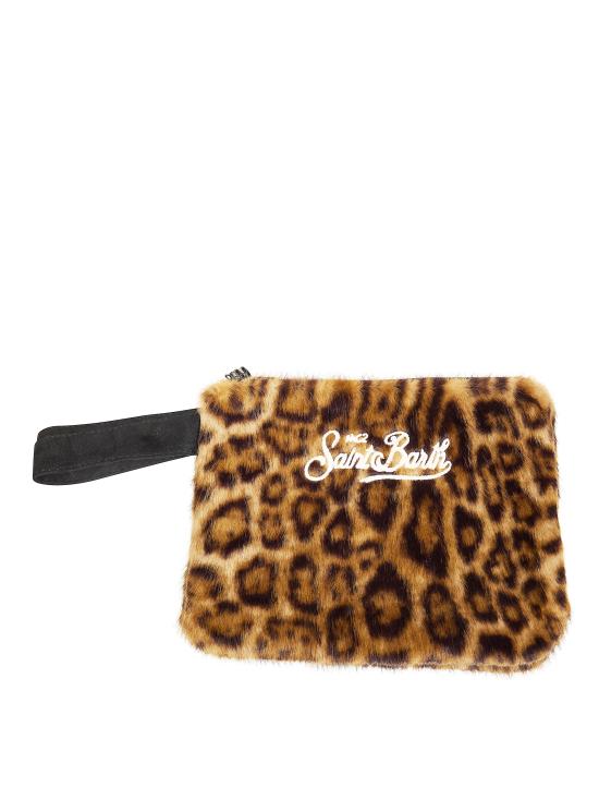 25FW [키즈] 세인트바쓰 크로스백 PARE004 00241I LEOPARD 11 EMB MARRONE