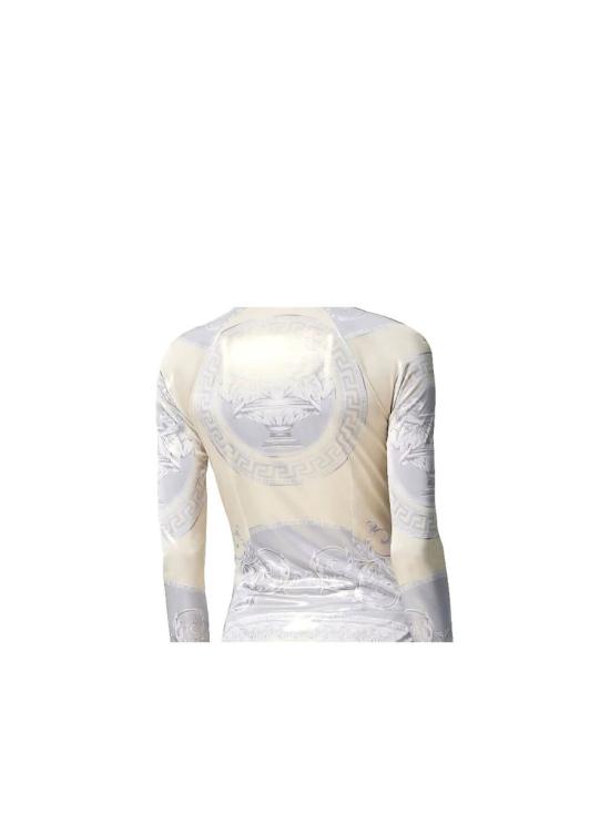 25SS 베르사체 바디수트 티셔츠 1005321 1A13546 Grigio Grey - VERSACE