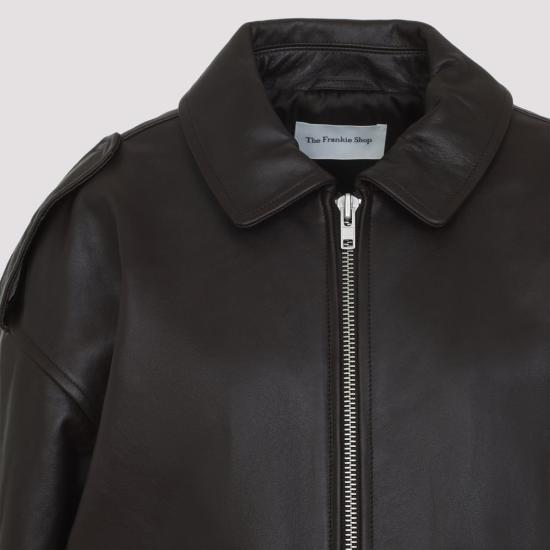 26SS 더프랭키샵 봄버 자켓 JAFS18397 200 BROWN - THE FRANKIE SHOP