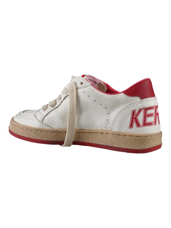 25FW [키즈] 골든구스 스니커즈 GYF00439 F004247 10350 WHITE RED - GOLDEN GOOSE