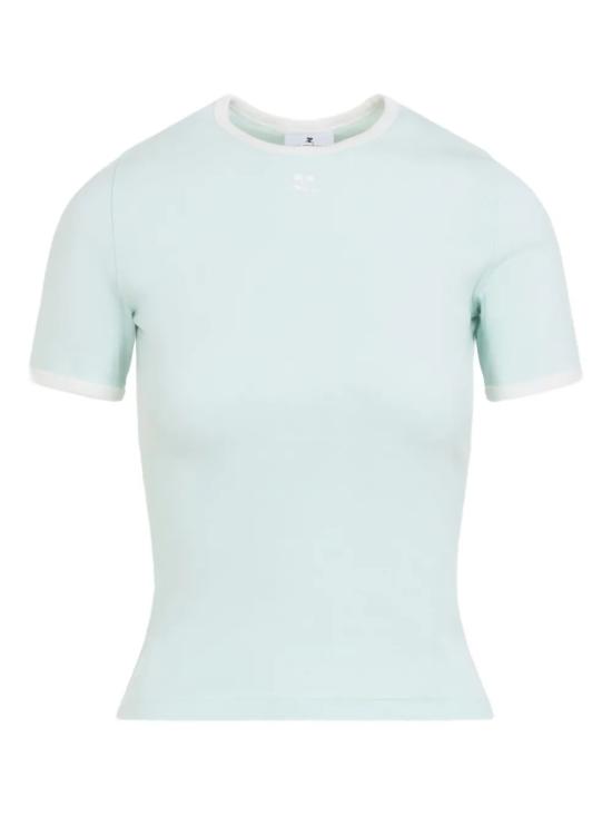 26SS 쿠레쥬 반팔 티셔츠 125JTS017JS0203B216 White