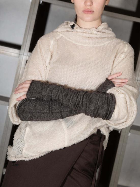  로렌 마누지안 장갑 핑거리스 - LAUREN MANOOGIAN