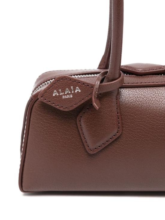 26SS 알라이아 숄더백 AA1S06029CA212 743 Leather Brown - ALAIA