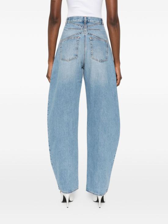 26SS 알라이아 데님 팬츠 AA9P0176D015C A21 Clear Blue - ALAIA