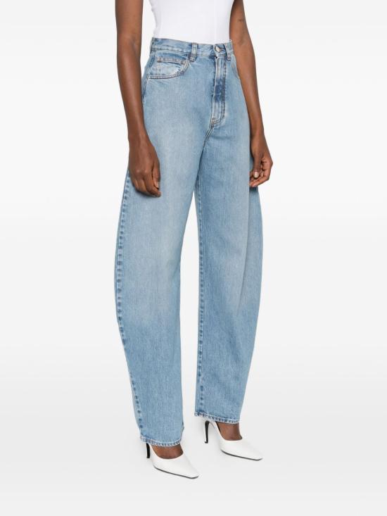 26SS 알라이아 데님 팬츠 AA9P0176D015C A21 Clear Blue - ALAIA