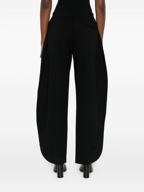26SS 알라이아 스트레이트 팬츠 AA9P1299J094C 999 BLACK - ALAIA