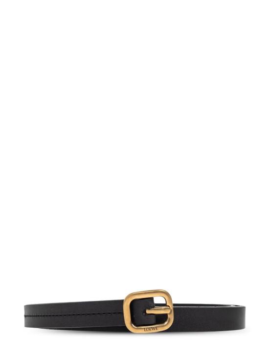 26SS 로에베 레귤러 벨트 E619Z16 X181100 Black