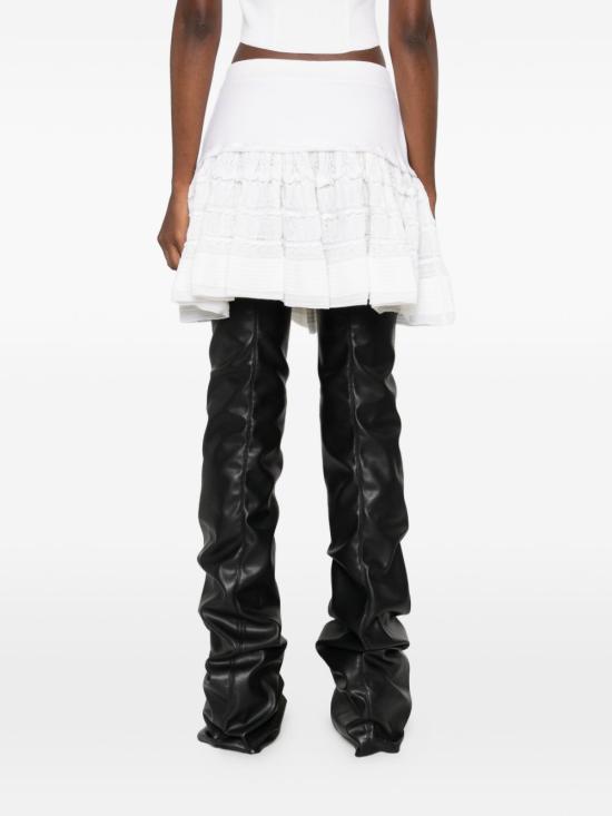 26SS 알라이아 미디 스커트 AA9J2480K164C 000 White - ALAIA